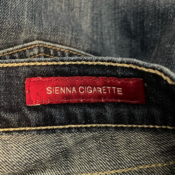 Lucky Brand Sienna Cigarette Distressed Skinny Jeans Size 00/24 - Picture 8 of 8